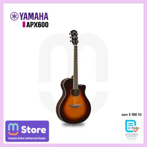 Yamaha APX600 กีตาร์อะคูสติก Acoustic Guitar