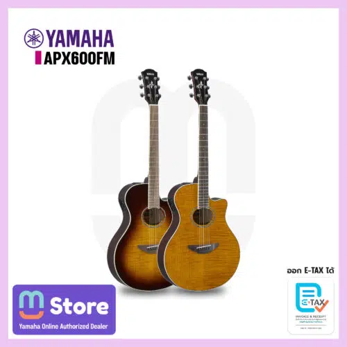 Yamaha APX600FM กีตาร์อะคูสติก Acoustic Guitar