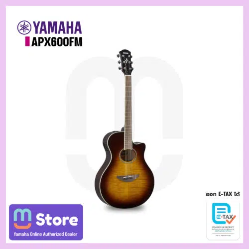 Yamaha APX600FM กีตาร์อะคูสติก Acoustic Guitar