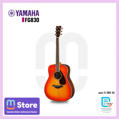 Yamaha FG830 กีตาร์อะคูสติก Acoustic Guitar