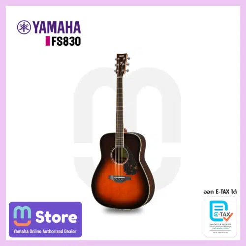 Yamaha FG830 กีตาร์อะคูสติก Acoustic Guitar
