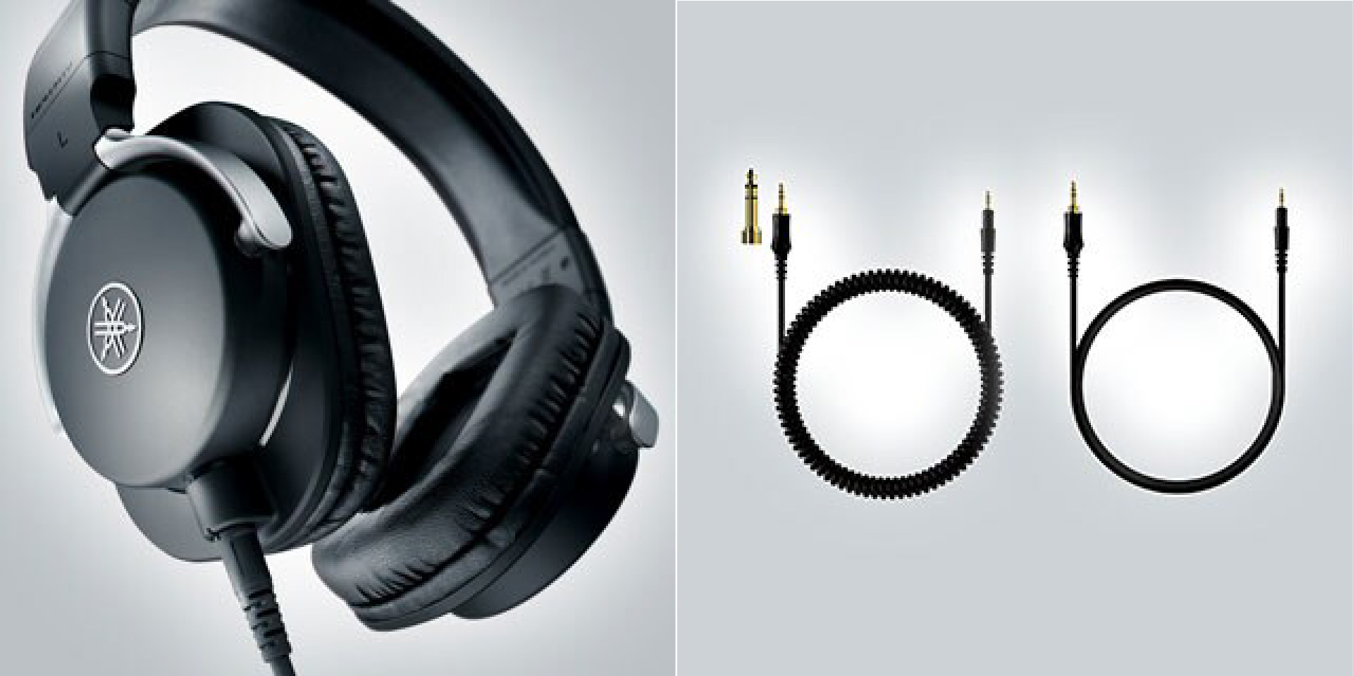 กลไกการพับเก็บและสายสัญญาณของหูฟัง Yamaha HPH-MT Series