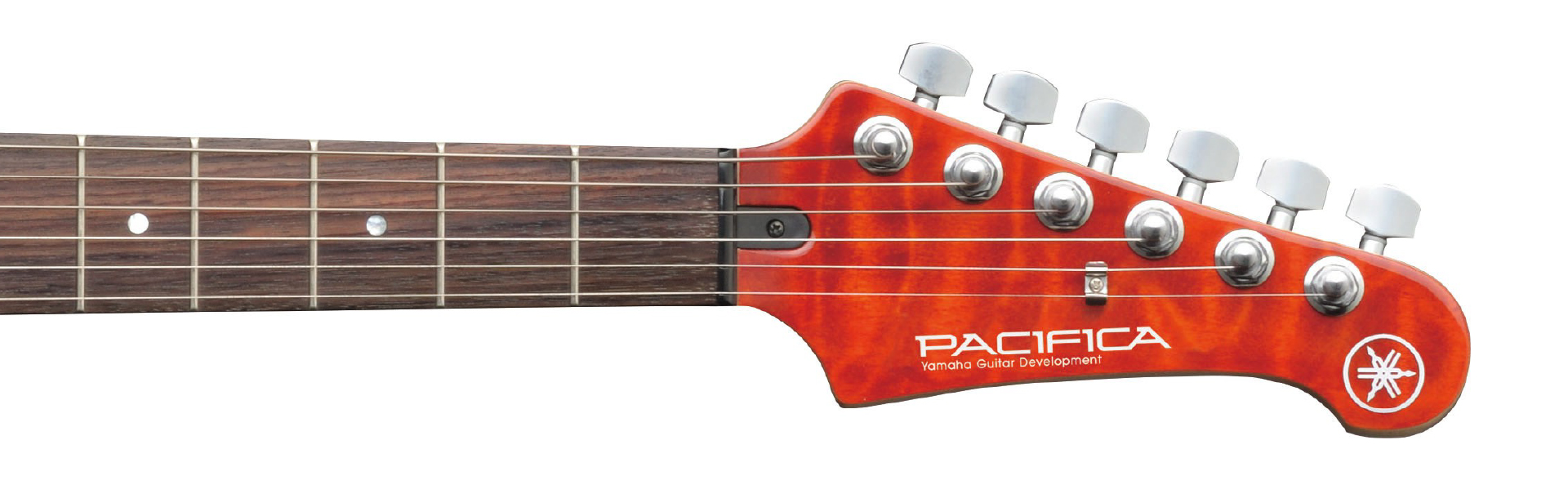 ดีไซน์หัวกีตาร์สีเข้าชุด Matching Headstock ของ Yamaha Pacifica PAC200 Series
