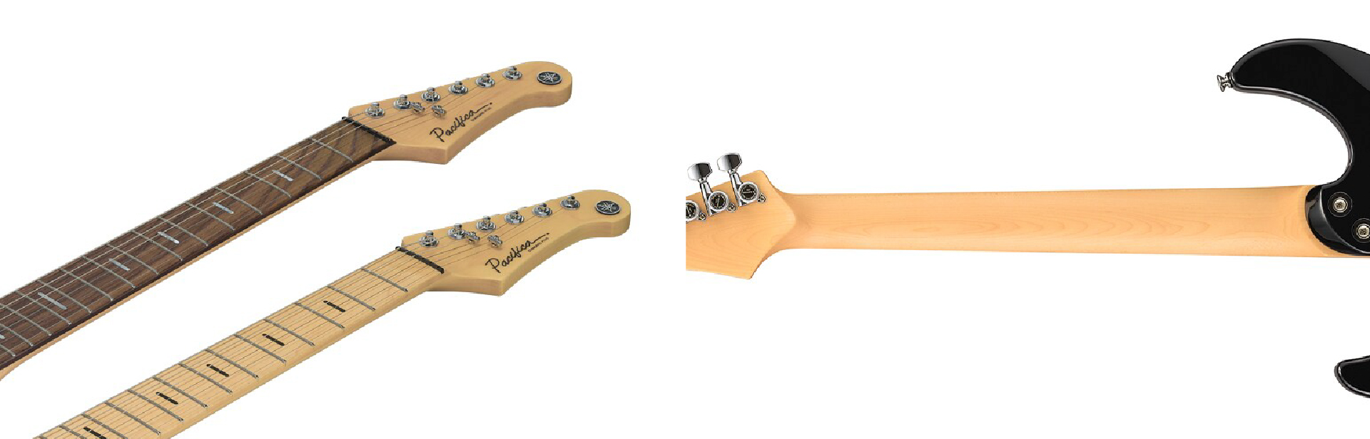 เปรียบเทียบฟิงเกอร์บอร์ดไม้ Rosewood และ Maple กีตาร์ Yamaha PACS12 vs PACS12M