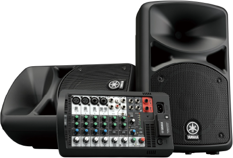 ชุดลำโพงสเตอริโอ Yamaha STAGEPAS 400BT ร้าน MuStore