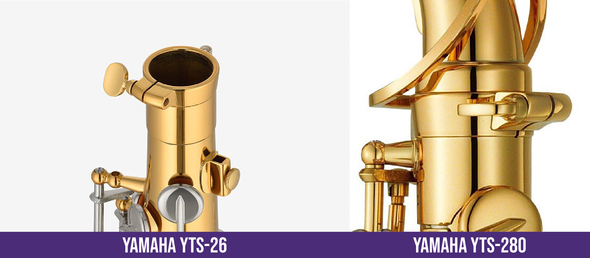 ข้อต่อรับคอและสกรูยึดคอแบบใหม่ Tenor Saxophone Yamaha ตอบสนองไว แข็งแรงทนทาน