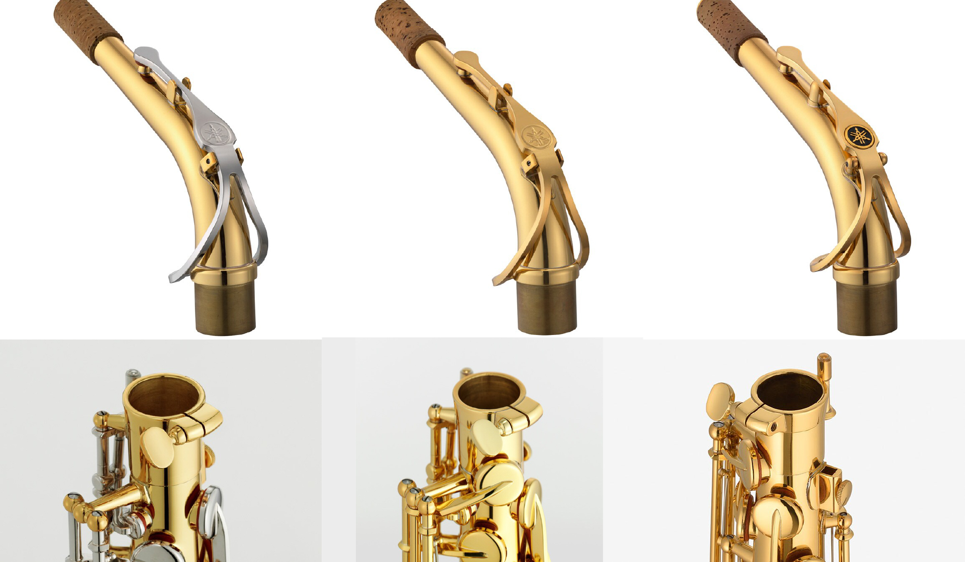 ลายแกะสลักปากลำโพงและความประณีตของ Alto Saxophone Yamaha YAS-480